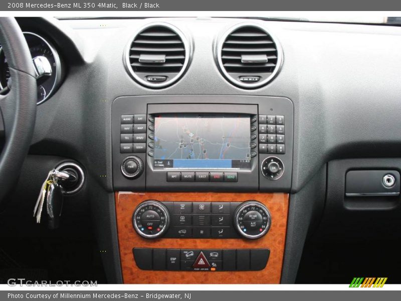 Black / Black 2008 Mercedes-Benz ML 350 4Matic