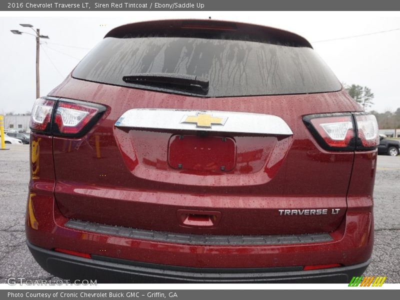 Siren Red Tintcoat / Ebony/Saddle Up 2016 Chevrolet Traverse LT