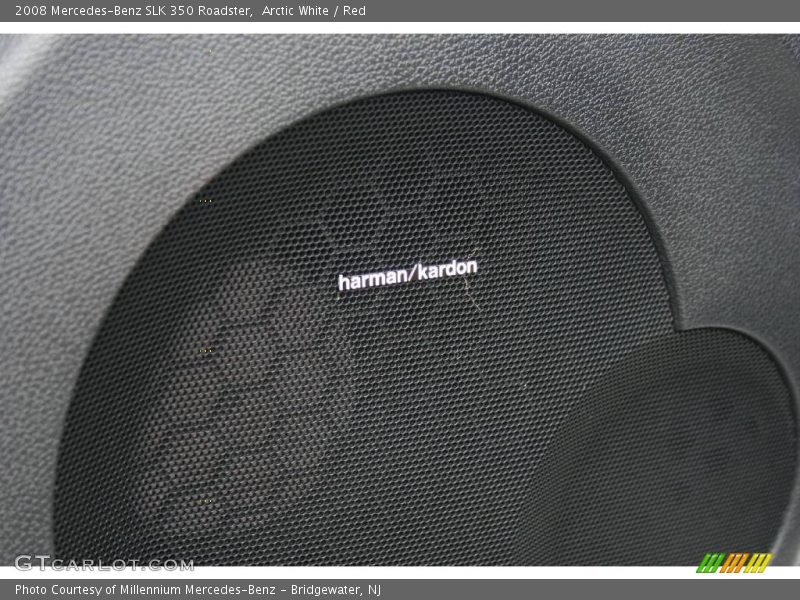 Arctic White / Red 2008 Mercedes-Benz SLK 350 Roadster
