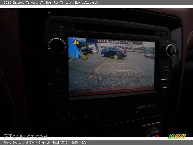Siren Red Tintcoat / Ebony/Saddle Up 2016 Chevrolet Traverse LT