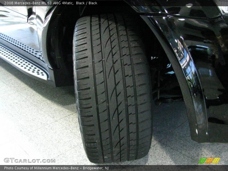 Black / Black 2008 Mercedes-Benz ML 63 AMG 4Matic