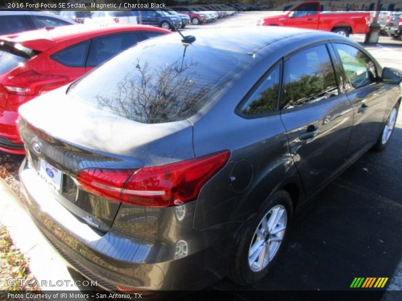 Magnetic / Charcoal Black 2016 Ford Focus SE Sedan