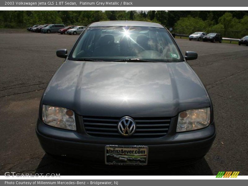 Platinum Grey Metallic / Black 2003 Volkswagen Jetta GLS 1.8T Sedan