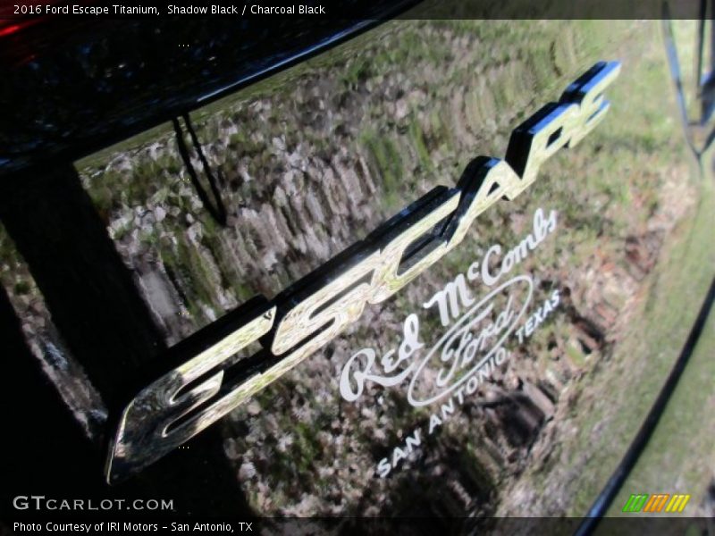 Shadow Black / Charcoal Black 2016 Ford Escape Titanium