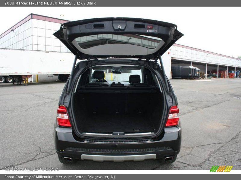 Black / Black 2008 Mercedes-Benz ML 350 4Matic