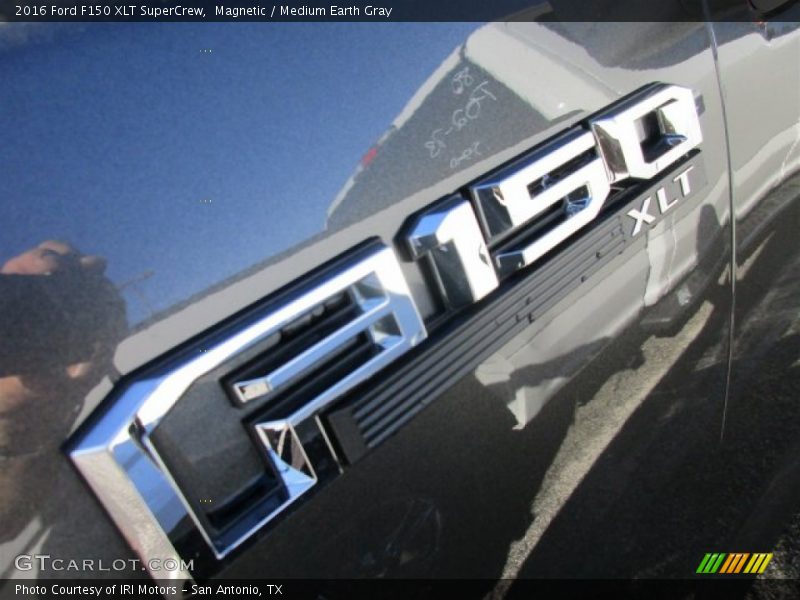 Magnetic / Medium Earth Gray 2016 Ford F150 XLT SuperCrew