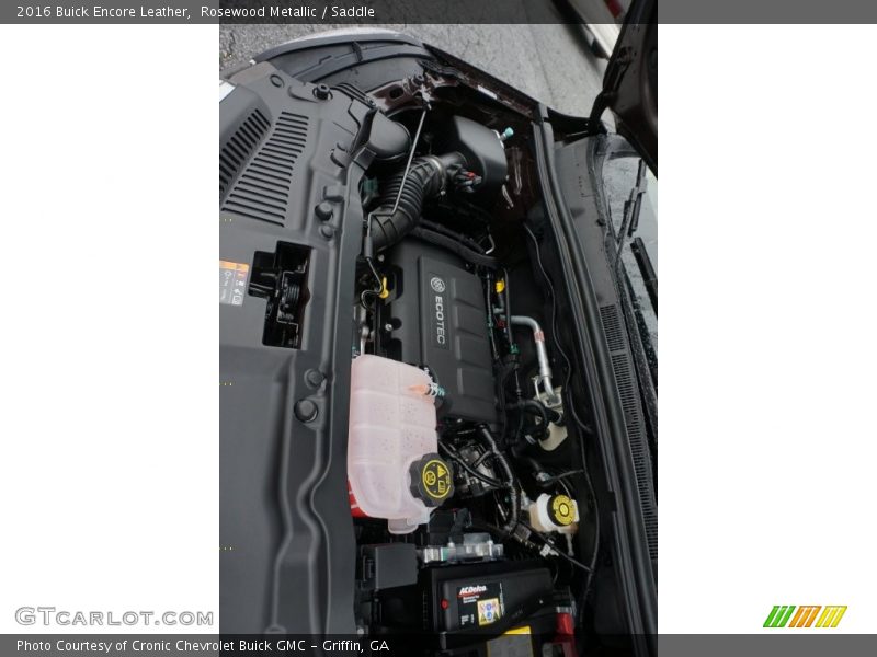 Rosewood Metallic / Saddle 2016 Buick Encore Leather