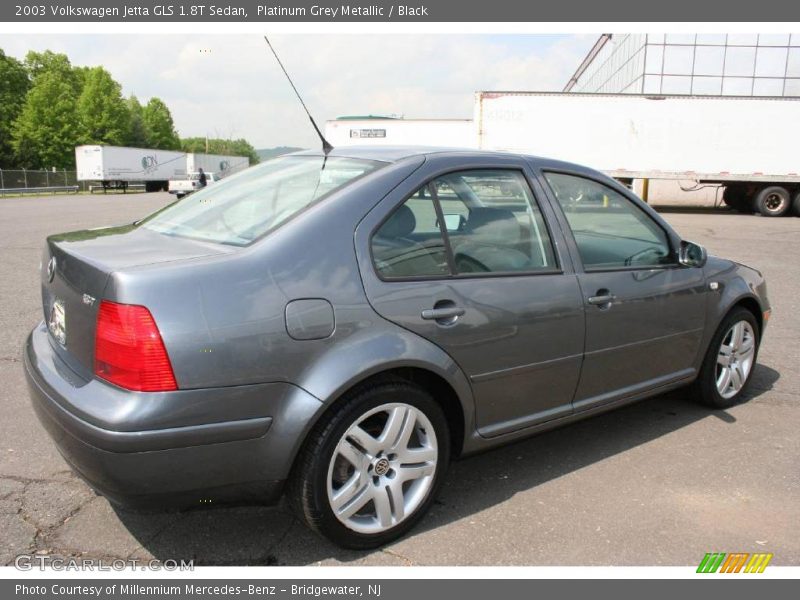 Platinum Grey Metallic / Black 2003 Volkswagen Jetta GLS 1.8T Sedan