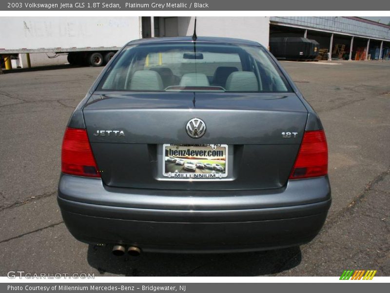 Platinum Grey Metallic / Black 2003 Volkswagen Jetta GLS 1.8T Sedan