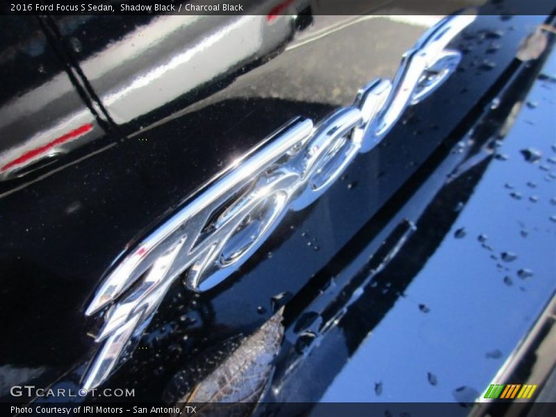 Shadow Black / Charcoal Black 2016 Ford Focus S Sedan