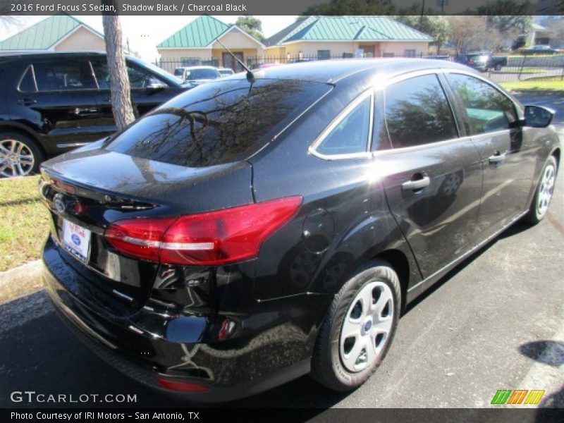 Shadow Black / Charcoal Black 2016 Ford Focus S Sedan