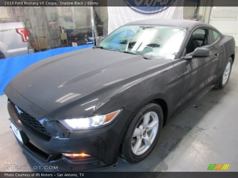 Shadow Black / Ebony 2016 Ford Mustang V6 Coupe