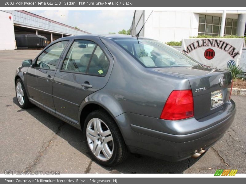 Platinum Grey Metallic / Black 2003 Volkswagen Jetta GLS 1.8T Sedan