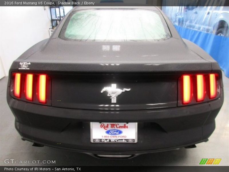 Shadow Black / Ebony 2016 Ford Mustang V6 Coupe