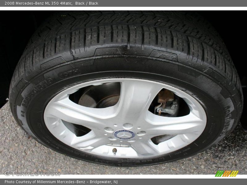 Black / Black 2008 Mercedes-Benz ML 350 4Matic