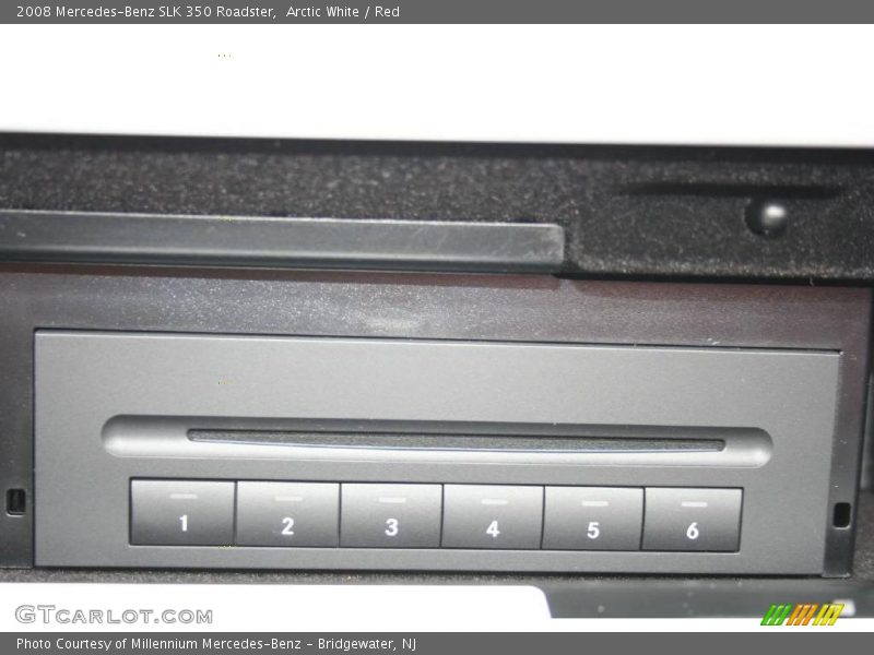 Arctic White / Red 2008 Mercedes-Benz SLK 350 Roadster