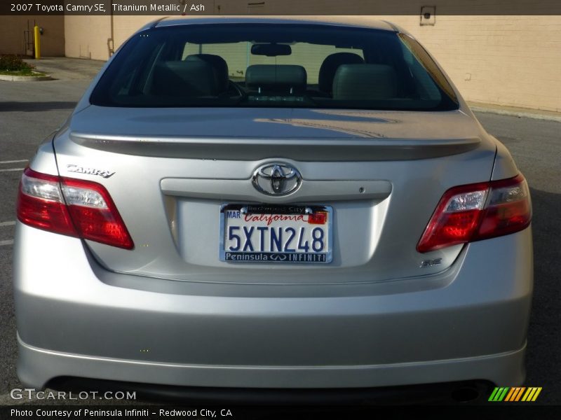 Titanium Metallic / Ash 2007 Toyota Camry SE