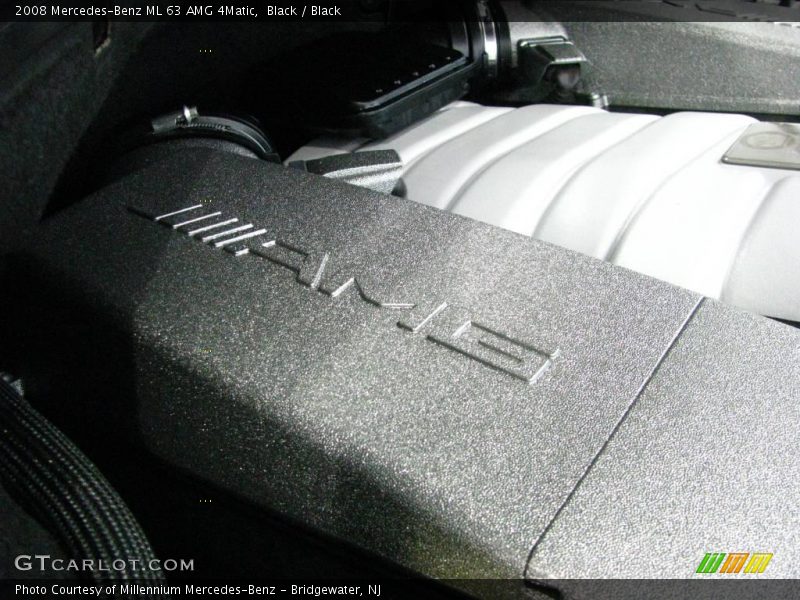 Black / Black 2008 Mercedes-Benz ML 63 AMG 4Matic