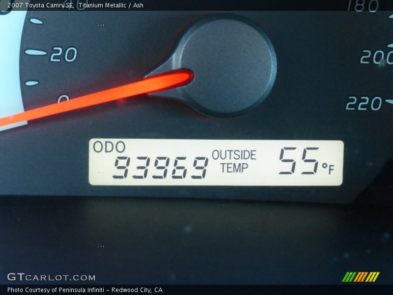 Titanium Metallic / Ash 2007 Toyota Camry SE