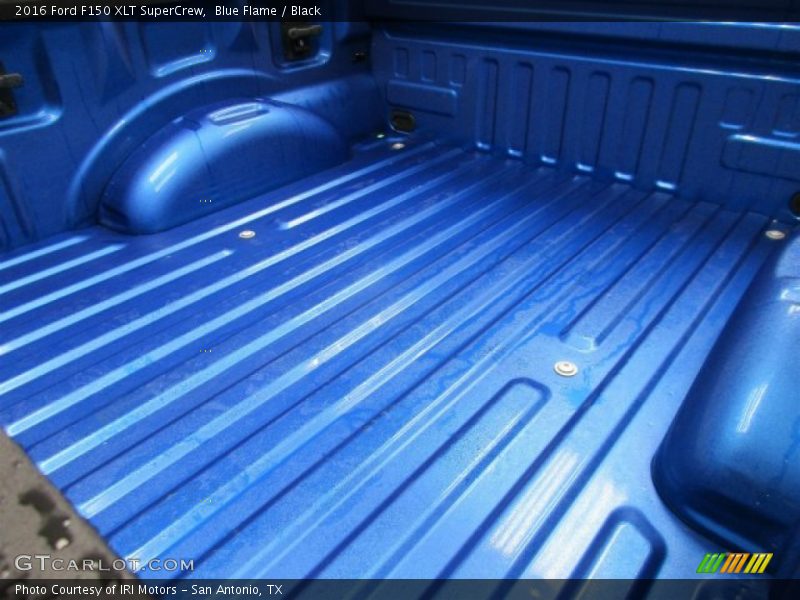 Blue Flame / Black 2016 Ford F150 XLT SuperCrew