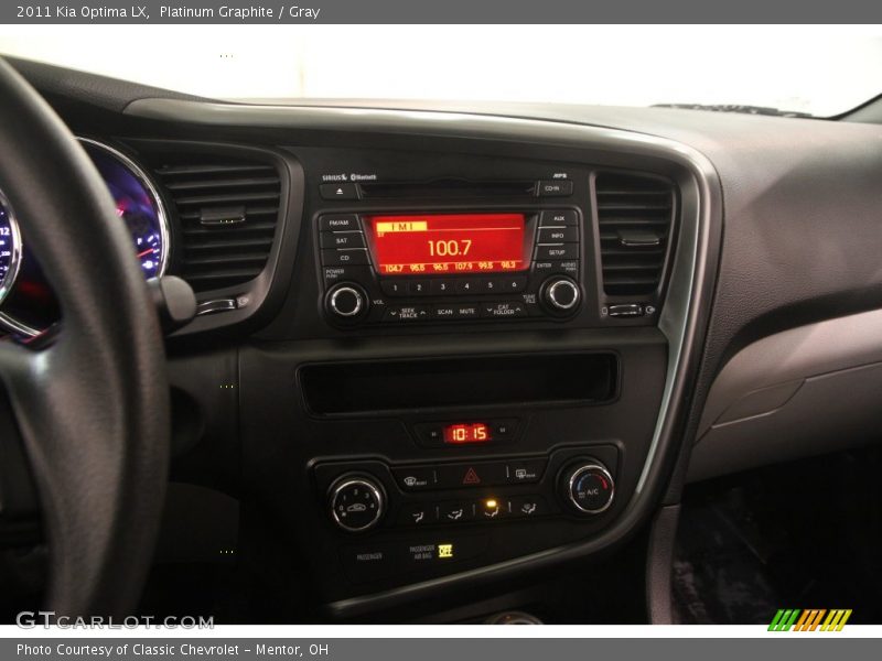 Platinum Graphite / Gray 2011 Kia Optima LX