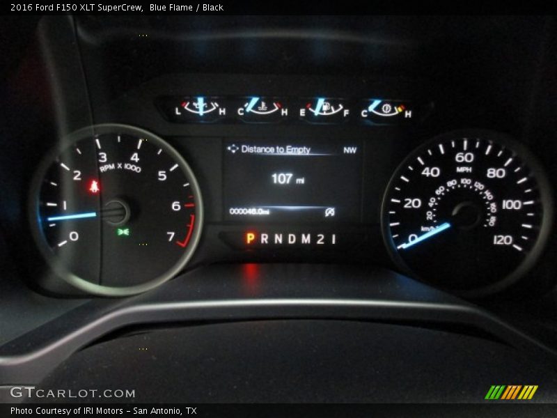 Blue Flame / Black 2016 Ford F150 XLT SuperCrew