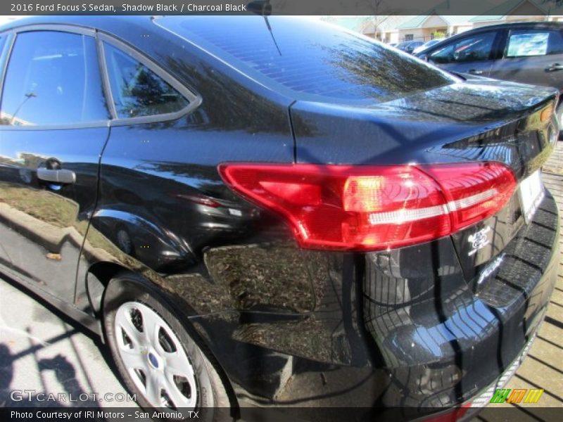 Shadow Black / Charcoal Black 2016 Ford Focus S Sedan