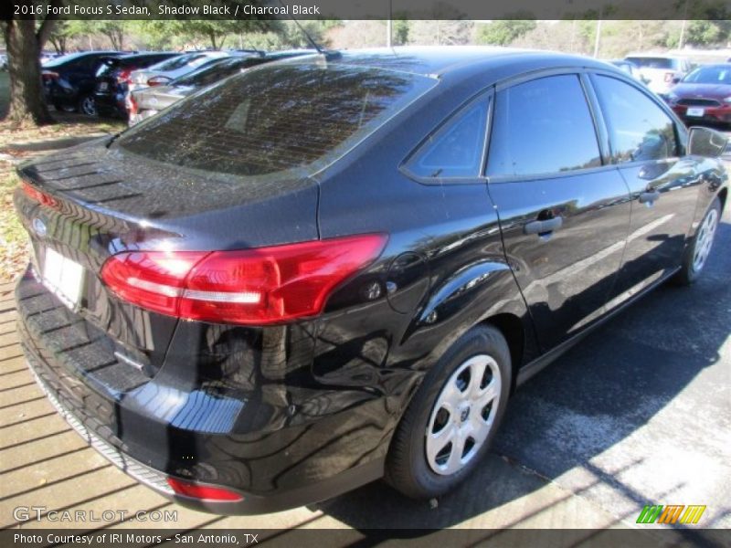 Shadow Black / Charcoal Black 2016 Ford Focus S Sedan