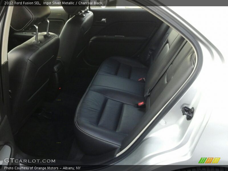 Ingot Silver Metallic / Charcoal Black 2012 Ford Fusion SEL
