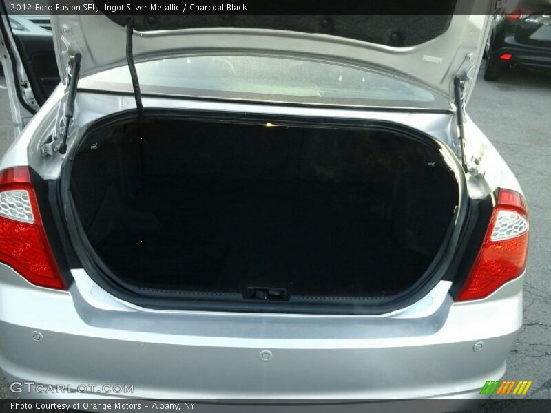 Ingot Silver Metallic / Charcoal Black 2012 Ford Fusion SEL
