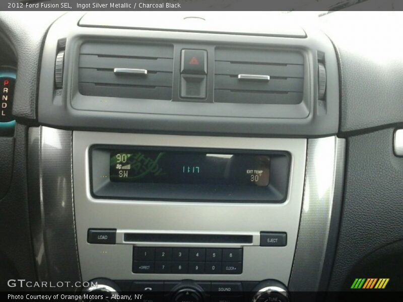 Ingot Silver Metallic / Charcoal Black 2012 Ford Fusion SEL