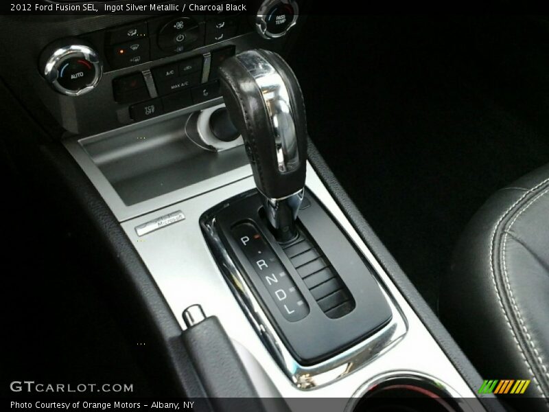 Ingot Silver Metallic / Charcoal Black 2012 Ford Fusion SEL