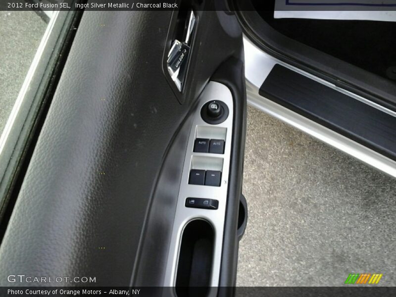 Ingot Silver Metallic / Charcoal Black 2012 Ford Fusion SEL
