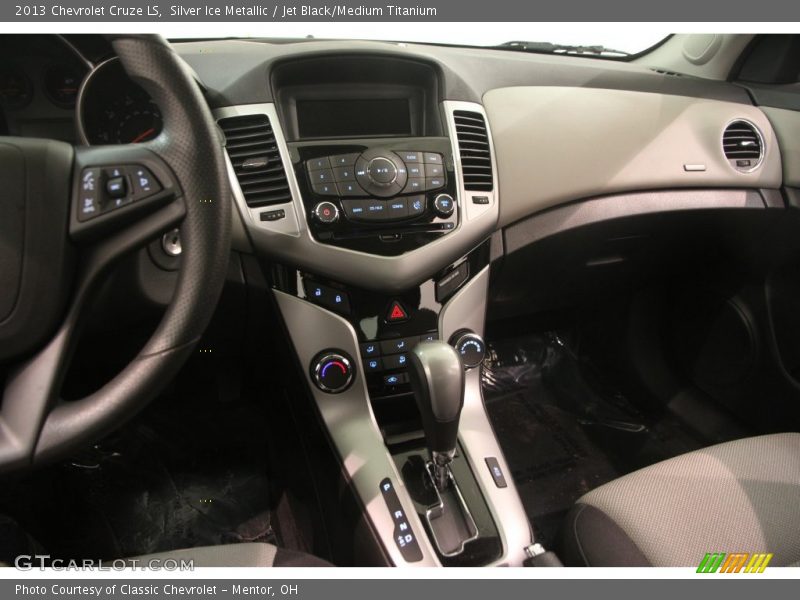 Silver Ice Metallic / Jet Black/Medium Titanium 2013 Chevrolet Cruze LS