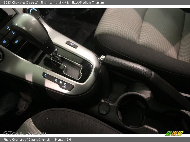 Silver Ice Metallic / Jet Black/Medium Titanium 2013 Chevrolet Cruze LS