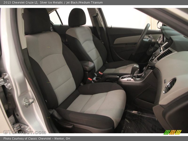 Silver Ice Metallic / Jet Black/Medium Titanium 2013 Chevrolet Cruze LS