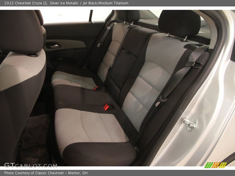Silver Ice Metallic / Jet Black/Medium Titanium 2013 Chevrolet Cruze LS