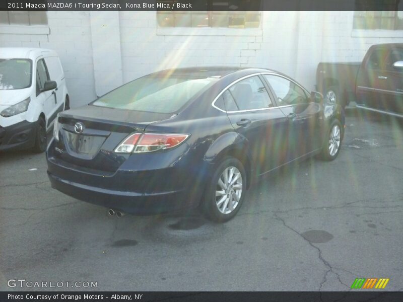 Kona Blue Mica / Black 2011 Mazda MAZDA6 i Touring Sedan