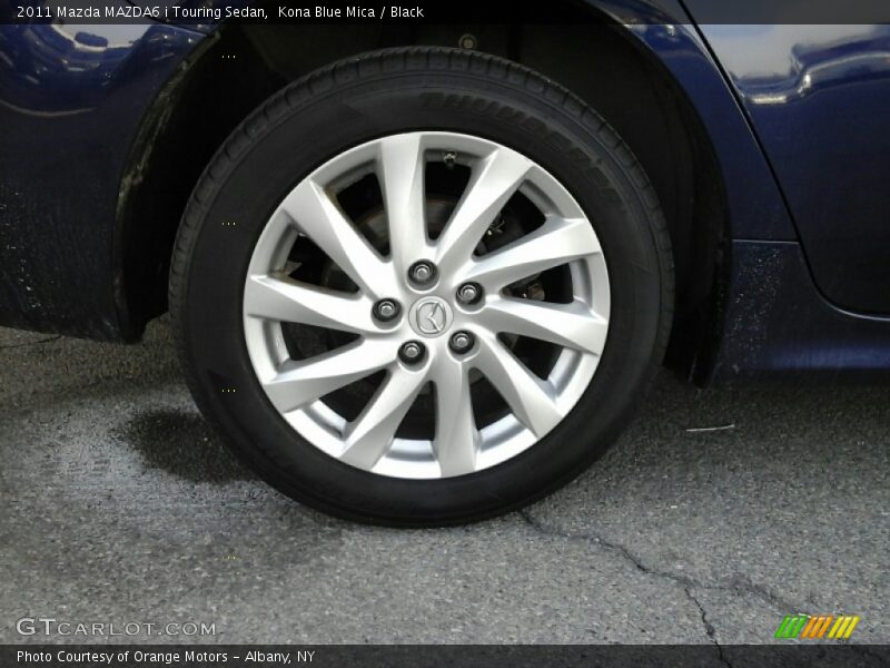 Kona Blue Mica / Black 2011 Mazda MAZDA6 i Touring Sedan