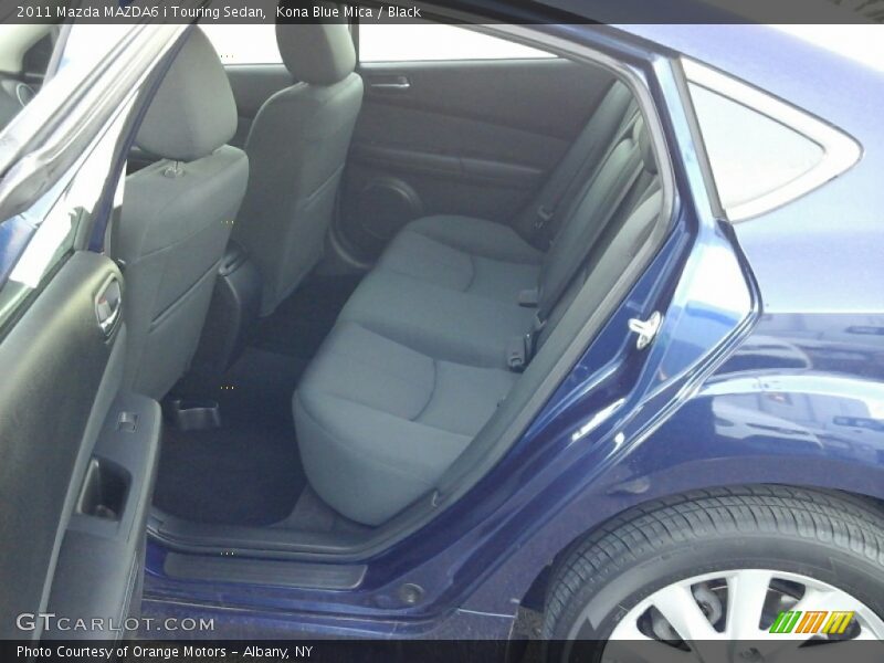 Kona Blue Mica / Black 2011 Mazda MAZDA6 i Touring Sedan