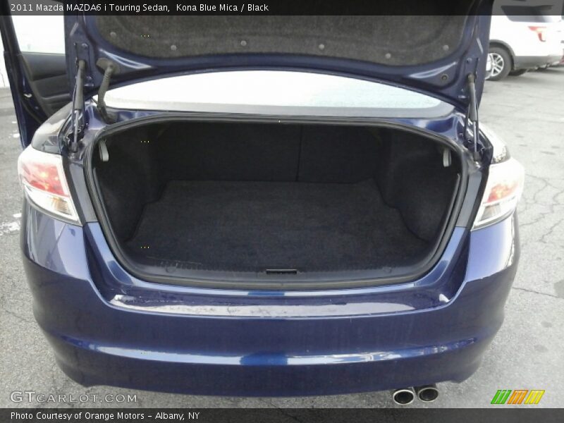 Kona Blue Mica / Black 2011 Mazda MAZDA6 i Touring Sedan