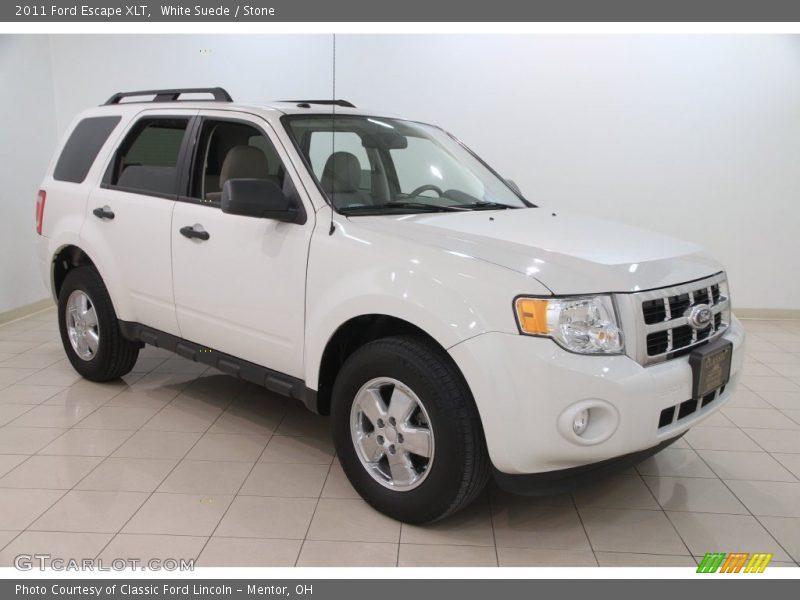 White Suede / Stone 2011 Ford Escape XLT