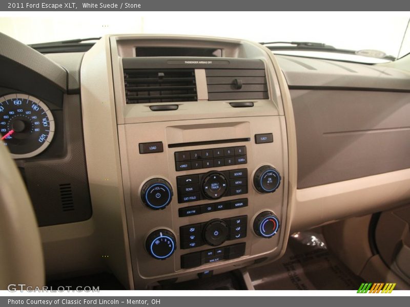 White Suede / Stone 2011 Ford Escape XLT