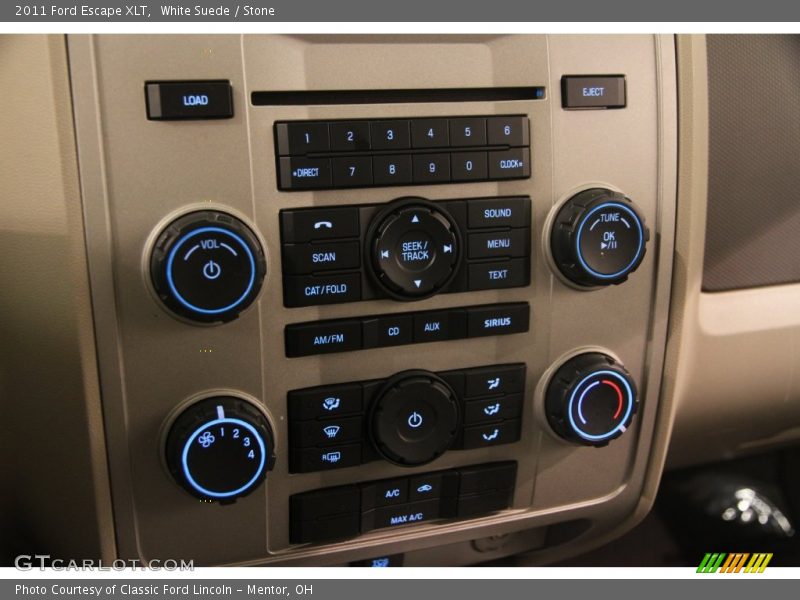 White Suede / Stone 2011 Ford Escape XLT