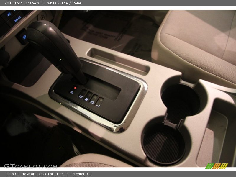 White Suede / Stone 2011 Ford Escape XLT