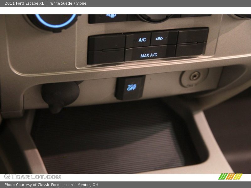 White Suede / Stone 2011 Ford Escape XLT