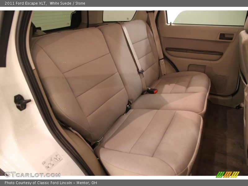 White Suede / Stone 2011 Ford Escape XLT
