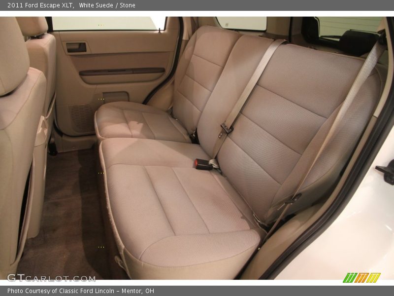 White Suede / Stone 2011 Ford Escape XLT