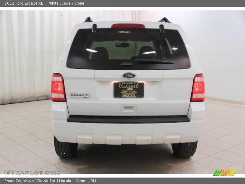 White Suede / Stone 2011 Ford Escape XLT