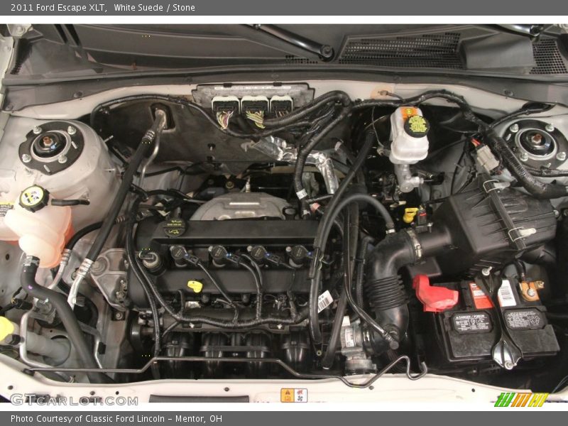 White Suede / Stone 2011 Ford Escape XLT